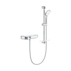 Grohe Grohtherm SmartControl set de duș perete cu termostat StarLight Chrome 34720000