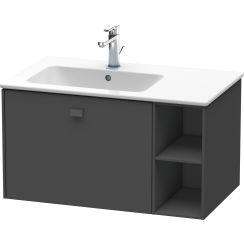 Duravit Brioso dulap 82x47.9x44.2 cm dulap atârnat sub chiuvetă grafit BR401204949