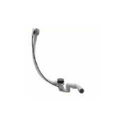 Laufen Solutions sifon pentru cadă crom-alb H2951100040001