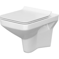 Cersanit Como vas wc cu capac soft-close agăţat da alb K701-102