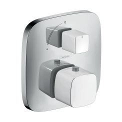 Hansgrohe PuraVida baterie de duș ascuns da crom-alb 15775400