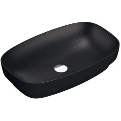 Catalano Green lavoar 65x40 cm oval negru 165AGRLXNS