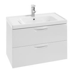 Defra Flou dulap 79x43.4x51.2 cm dulap atârnat sub chiuvetă alb 259-D-08007