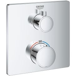 Grohe Grohtherm baterie cadă-duș ascuns da StarLight Chrome 24079000