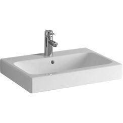 Geberit iCon lavoar 60x48 cm dreptunghiular de blat alb 124560000