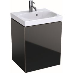 Geberit Acanto dulap 44.5x37.5x53.5 cm dulap atârnat sub chiuvetă negru 500.608.16.1
