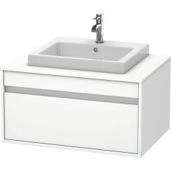 Duravit Ketho dulap 80x55x42.6 cm dulap atârnat sub chiuvetă alb KT679401818