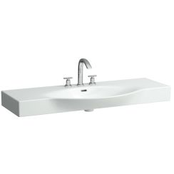 Laufen Palace lavoar 120x51 cm dreptunghiular clasică-mobilier alb luciu H8117040001041