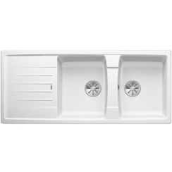 Blanco Lexa 8 S chiuvetă din granit 116x50 cm alb 524984