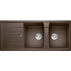Blanco Lexa 8 S chiuvetă din granit 116x50 cm maro 524989