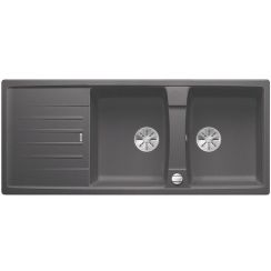 Blanco Lexa 8 S chiuvetă din granit 116x50 cm gri/grafit/onix 524971