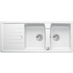 Blanco Lexa 8 S chiuvetă din granit 116x50 cm alb 524974