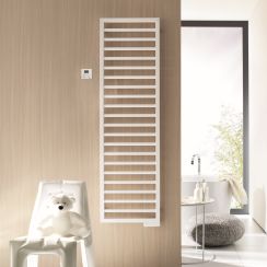Zehnder Subway încălzitor electric 129.1x45 cm alb SUBE-130-045/GD