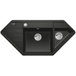 Blanco Lexa 9 E chiuvetă din granit 107x51 cm antracit 524990