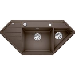 Blanco Lexa 9 E chiuvetă din granit 107x51 cm maro 524999