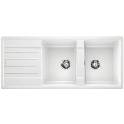 Blanco Legra 8 S chiuvetă din granit 116x50 cm alb 523165