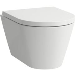 Laufen Kartell vas wc agăţat fără margine alb lucios H8203330000001