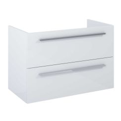 Elita Kwadro Plus dulap 79.6x39.6x53 cm dulap atârnat sub chiuvetă alb 166716
