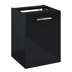 Elita Kwadro Plus dulap 39.6x39.6x53 cm agățat lateral negru 167652