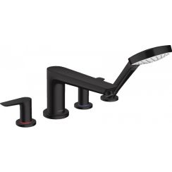 Hansgrohe Talis baterie cadă-duș cadă negru 71748670