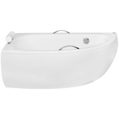 Set cadă de colț Besco Milena #WAM-150-NL, carcasa pentru cadă Besco Milena OAM-150-NL