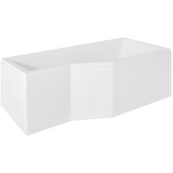 Set cadă de colț Besco Integra #WAI-150-PP, carcasa pentru cadă Besco Integra #OAI-150-NS