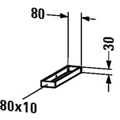 Duravit echipament mobilier UV996200000