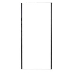 Rea Rapid perete de duș 100 cm negru mat/sticla transparentă REA-K6423