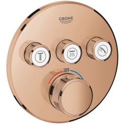 Grohe Grohtherm SmartControl baterie cadă-duș ascuns da Warm Sunset 29121DA0