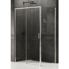 New Trendy Prime cabină de duș 130x100 cm dreptunghiular crom luciu/sticlă transparentă D-0304A/D-0125B