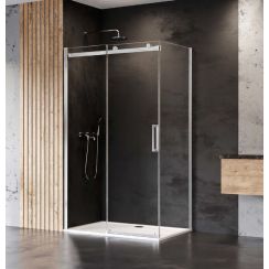 New Trendy Sling cabină de duș 120x80 cm dreptunghiular crom luciu/sticlă transparentă D-0181A/D-0100B