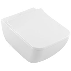 Villeroy & Boch Collaro vas wc cu capac soft-close agăţat da alb 4626RSR1