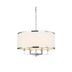 Orlicki Design Casa lampă suspendată 6x15 W crom-cremos OR80216