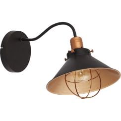 Nowodvorski Lighting Garret plafonier 1x60 W negru-cupru 6442