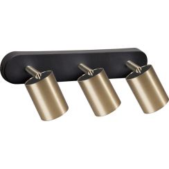 Nowodvorski Lighting Eye Spot plafonier 3x10 W negru-alamă 8818