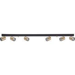 Nowodvorski Lighting Eye Spot lampă de tavan 6x10 W negru-alamă 8819