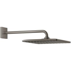 Grohe Rainshower cap de duș cu braț 31x31 cm pătrat Brushed Hard Graphite 26564AL0