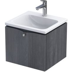 Oristo Siena dulap 49.6x45.5x39 cm dulap atârnat sub chiuvetă stejar OR45-SD1S-50-50