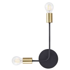 Rabalux Lanny plafonier 2x15 W negru 2102