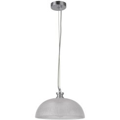 Rabalux Petrina lampă suspendată 1x40 W crom-transparent-satin 5459