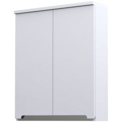 Oristo Silver dulap 60.2x25x71.6 cm agățat lateral alb OR33-SG2D-60-1