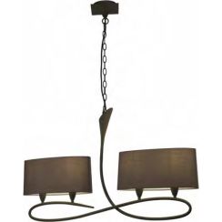Mantra Lua lampă suspendată 4x20 W gri/frasin 3680