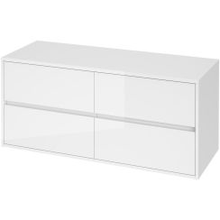 Cersanit Crea dulap 119.4x44.7x53 cm sub chiuveta pe perete alb S931-002