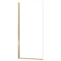 Rea Elegant Gold paravan cadă 70 cm o piesă auriu luciu/sticlă transparentă REA-W5600