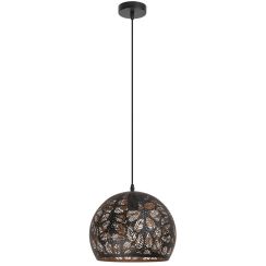 Rabalux Manorca lampă suspendată 1x40 W negru 2276