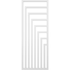 Terma Angus V calorifer de baie decorativ 162x60 cm alb WGANG162060K916Y1