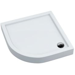 Schedpol Competia cădiță de duș semirotundă x100 cm alb 3.0165