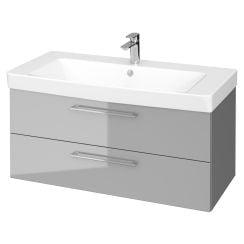 Cersanit Mille lavoar cu dulap 101 cm gri S801-332-DSM