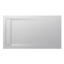 Roca Aquos cădiță de duș dreptunghiulară cu sifon 140x80 cm alb AP60157832001100
