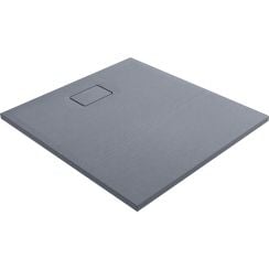 Oltens Bergytan cădiță de duș dreptunghiulară 100x90 cm gri 15101700